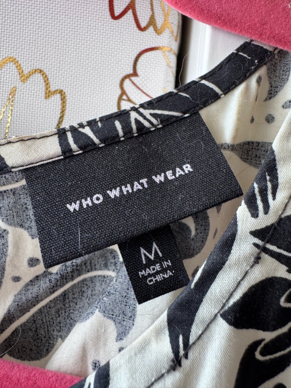 Who What Wear Black/Cream Floral and Caslon BlueMaxi Dresses. Both with Pockets🙂 - Picture 4 of 5